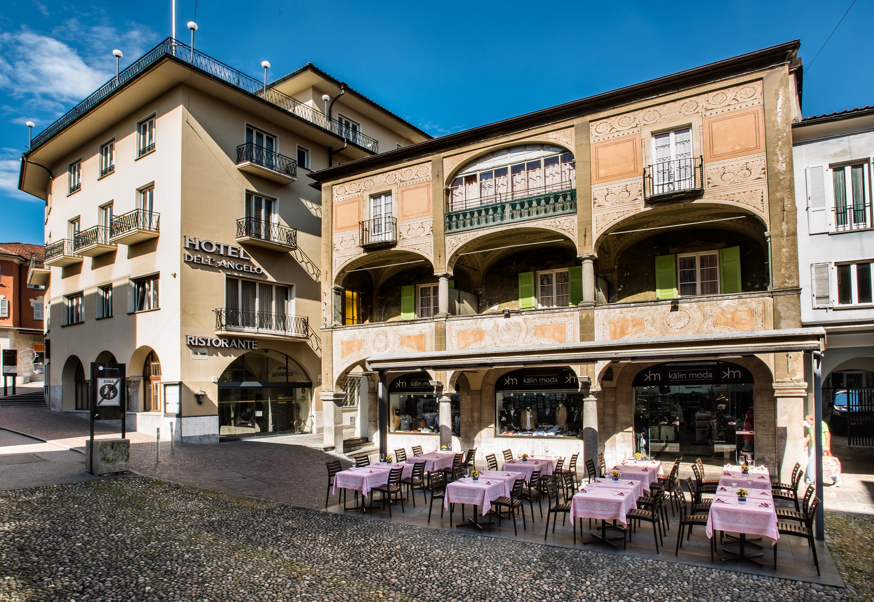 Hotel Dell'Angelo Locarno Exterior foto
