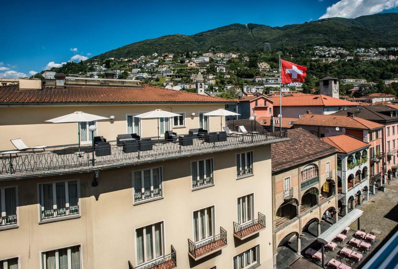 Hotel Dell'Angelo Locarno Exterior foto