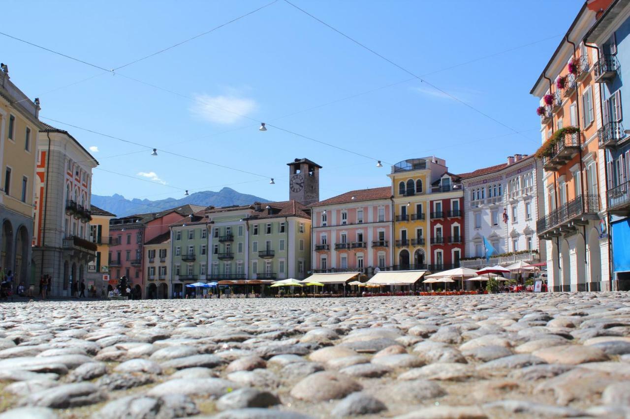 Hotel Dell'Angelo Locarno Exterior foto
