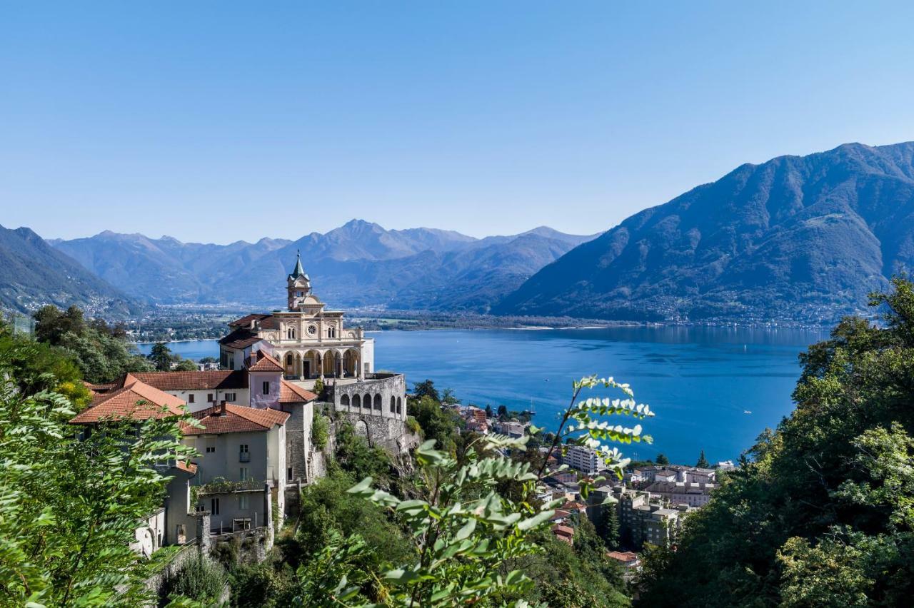Hotel Dell'Angelo Locarno Exterior foto