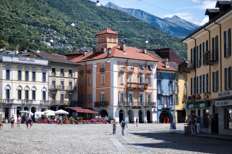 Hotel Dell'Angelo Locarno Exterior foto