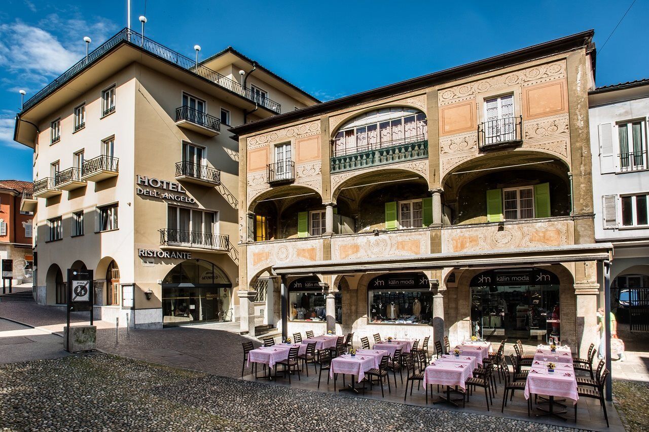Hotel Dell'Angelo Locarno Exterior foto